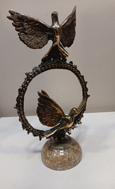 Птици в кръг - скулптура на Диан Георгиев