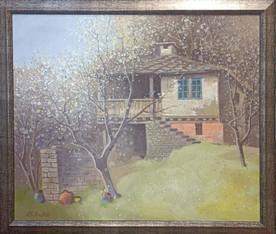 Spring landscape I - painting by Zvyatko Dochev
