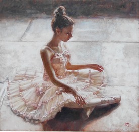 After performance - painting by Ivan Madzharov