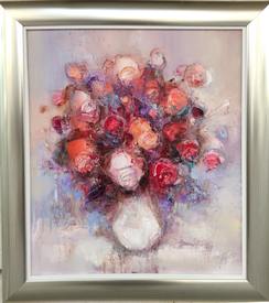Roses -  painting by Ivaylo Evstatiev