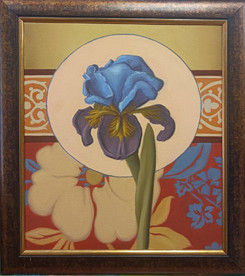 Iris - painting by Plamen Ovcharov