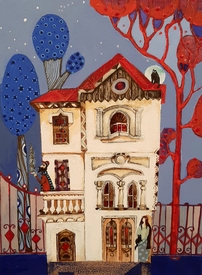 The house of harmony - painting by Mariana Mateva