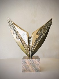 Wings - sculpture by Milko Dobrev