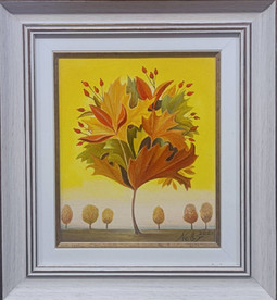  Autumn bouquet - painting Neli Zenova