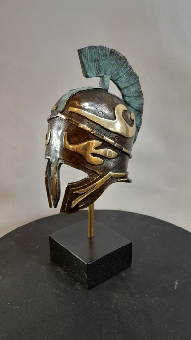 Helmet -  sculpture  Rumen Jelev