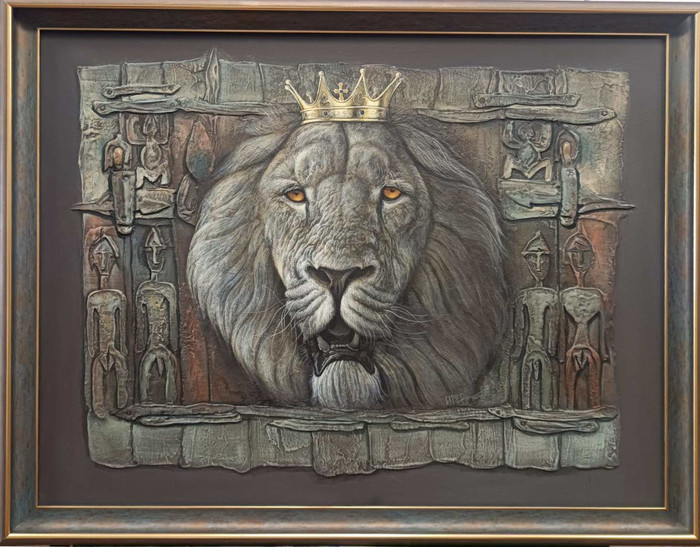 The king of kings - painting by Hristo Gaberov