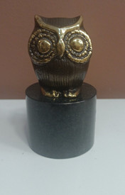 Owl I - sculpture by Bogdan Bondikov