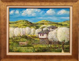 White Spring -  painting by Valeri Zenov
