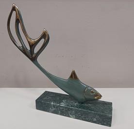 Openwork fish -  sculpture by Bogdan Bondikov