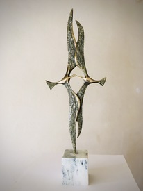 Birds - sculpture by Milko Dobrev