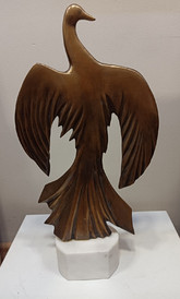 Bird - sculpture by Maria Gergova