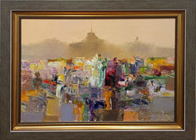 The pulse of the city - painting by Evgeniy Petrov