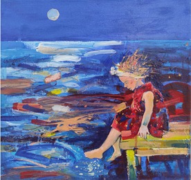Moonlight Sonata -  painting by Garo Muradyan