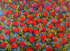Tulips - painting by Marya Raycheva