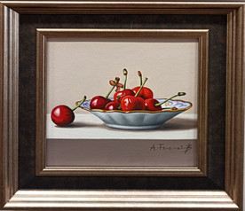 Cherries - painting by Alexander Titorenkov