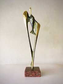 Phoenix - sculpture by Milko Dobrev