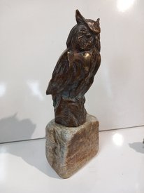 Wisdom - sculpture by Venzislav Markov