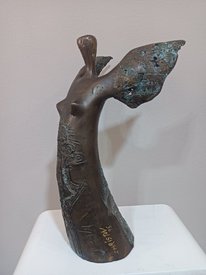 Angel -  sculpture by Hristo Hristov
