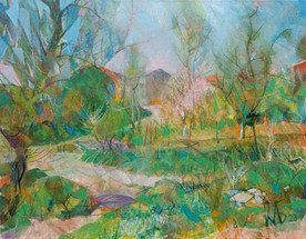 Ранна пролет - картина на Красимир Бонев
