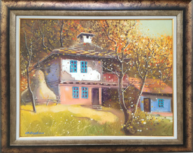 Есен- картина на Цвятко Дочев