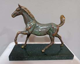 Horse - sculpture by Bogdan Bondikov