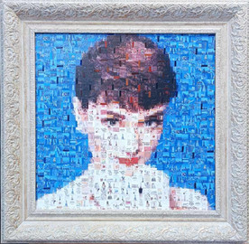 Audrey Hepburn - painting by ILIYA ZHELEV