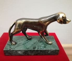 Dog - sculpture Bogdan Bondikov