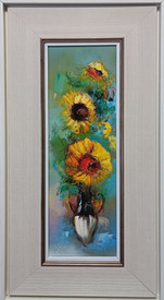 Sunflowers - painting by Ivaylo Evstatiev