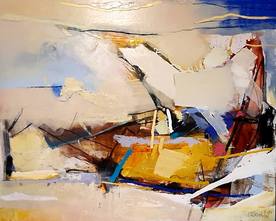 Wind - painting by Plamen Bonev