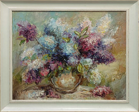 Lilacs - a painting by Yuriy Kovachev