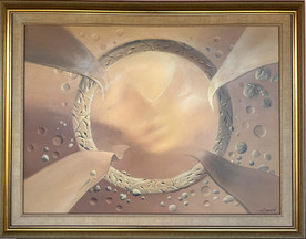 Planet Love - painting by Rumen Statkov