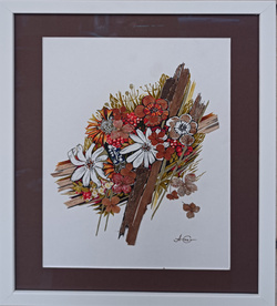 Полски цветя - картина на Ана георгиева