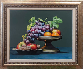 Still life with fruits - painting by Valery Tsvetkov