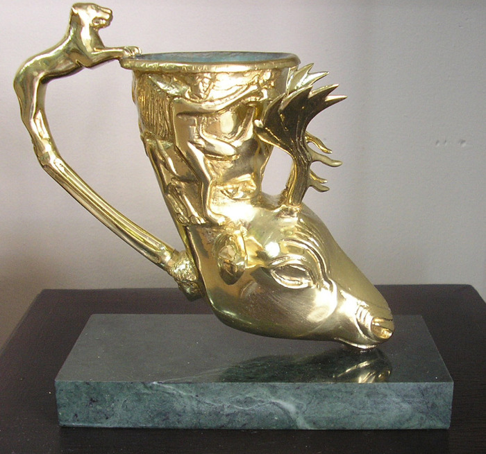 Riton - bronze sculpture
