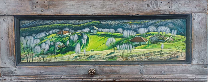 Вратата на Родопите - картина на Христо Габеров