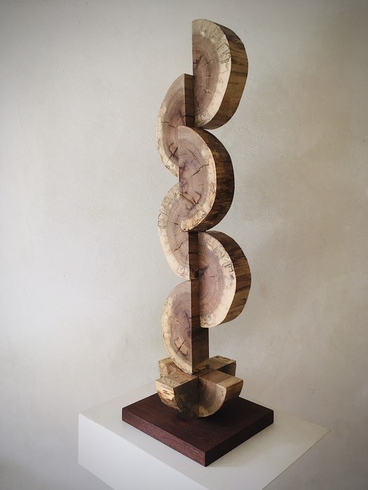 Column without end - sculpture by Milko Dobrev