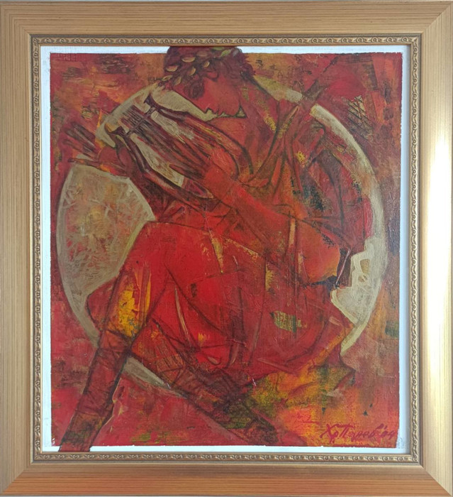 Орфей - картина на Христо Панев