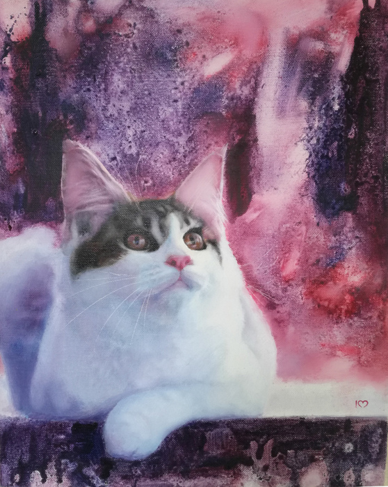 Коте I - картина на Иван Маджаров