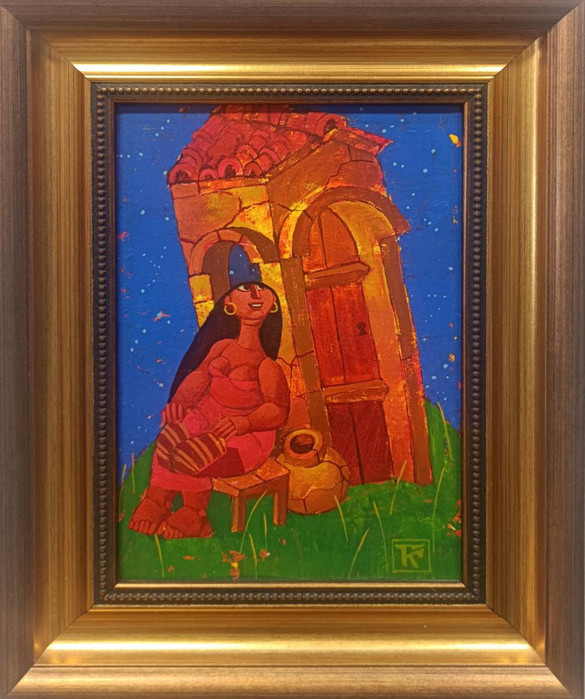 Painting by Gancho Rarabazhakov