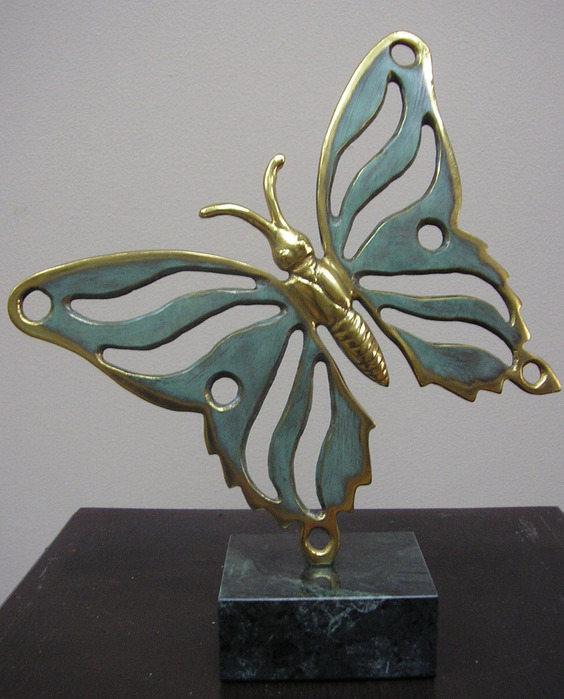  Butterfly - sculpture by Bogdan Bondikov