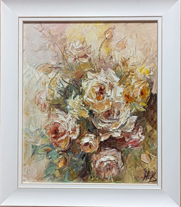 Roses I - painting by Yuriy Kovachev