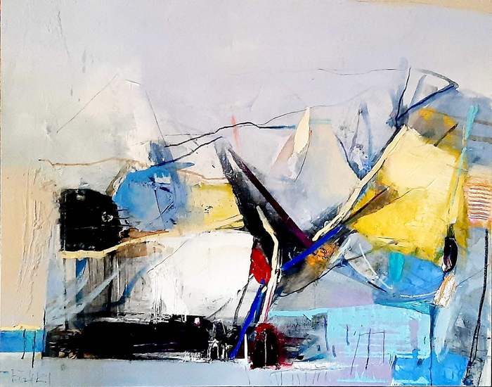 Wind II - painting by Plamen Bonev