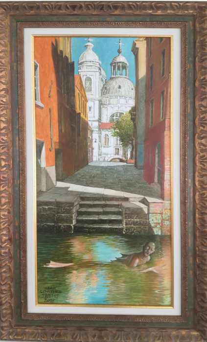  Venice -  painting by Ivan Stratiev