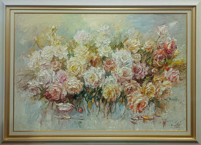 Roses - a painting by Yuri Kovachev