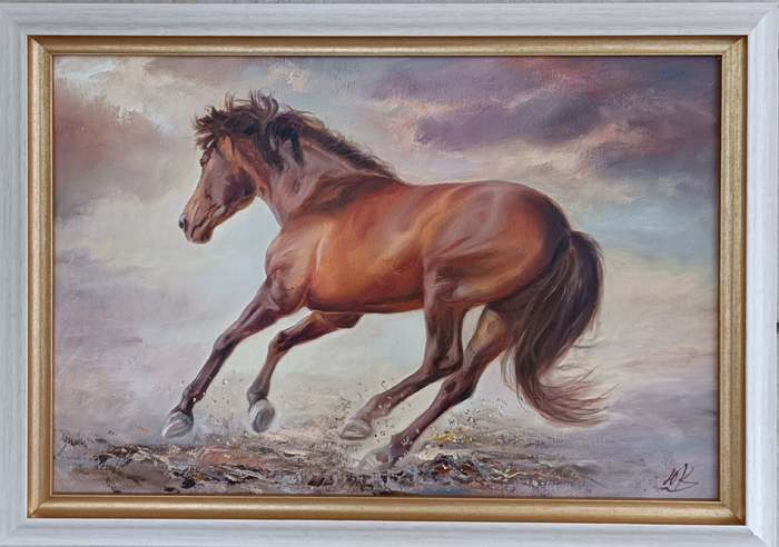 Horse - painting by Yuriy Kovachev