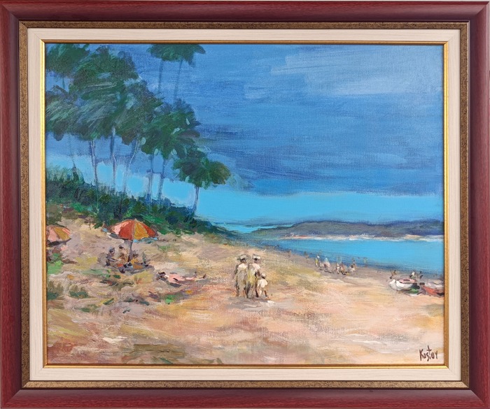 На море - картина на Крум Костов